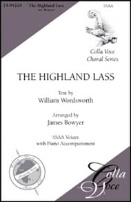 The Highland Lass SSAA choral sheet music cover Thumbnail